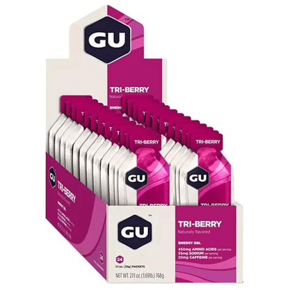 Gel GU Energético Cafeína Triberry