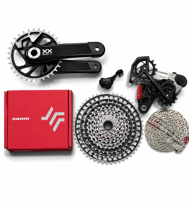 Grupo Sram XX SL AXS 12V 10-52T (Pedivela s2-s5 :170mm )