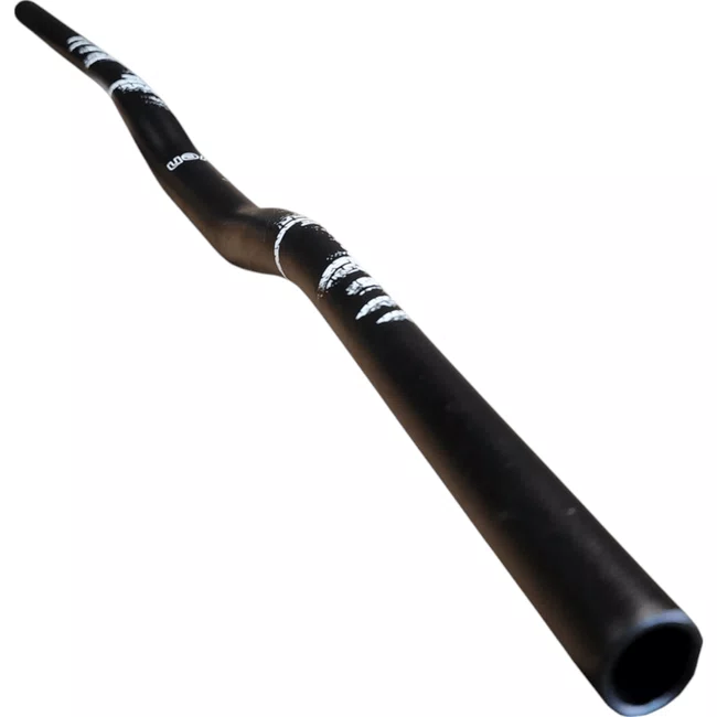 Guidão Elleven Alumínio T6 760 mm x 31.8 mm Preto e Branco