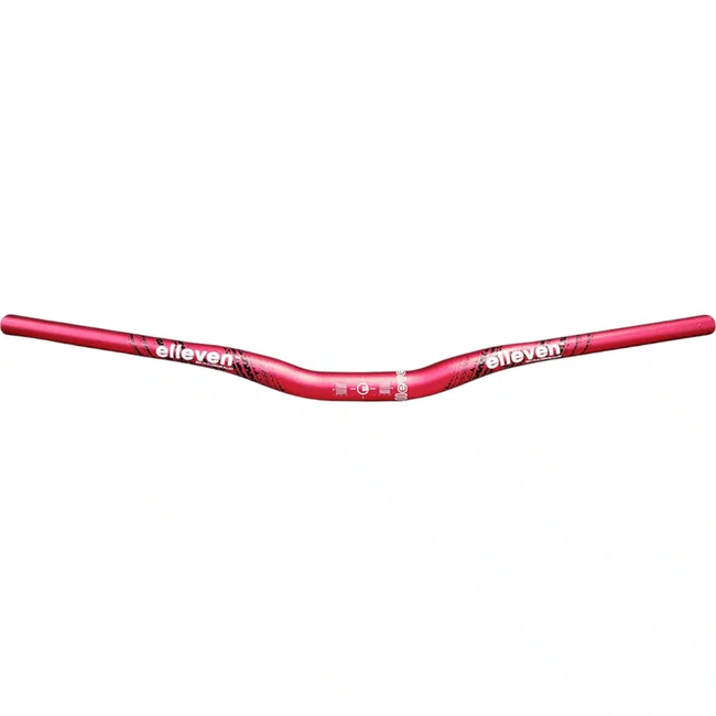 Guidão Elleven Alumínio T6 760 mm x 31.8 mm Vermelho