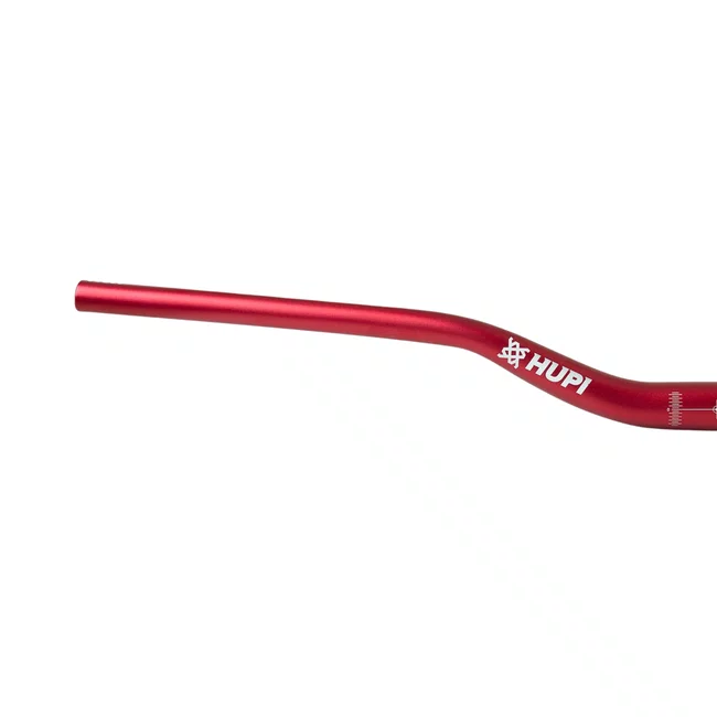 Guidão Hupi Pub Rise 31.8 x 800mm Vermelho