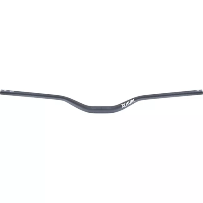 Guidão Hupi Pub Rise 40 Up 5 Back 7 31.8mm x 800mm Grafite ㅤㅤㅤㅤ