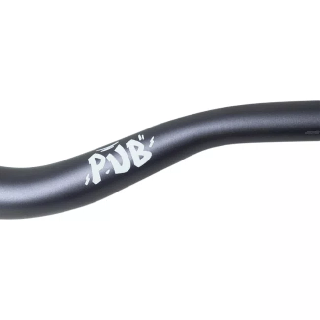 Guidão Hupi Pub Rise 40 Up 5 Back 7 31.8mm x 800mm Grafite ㅤㅤㅤㅤ