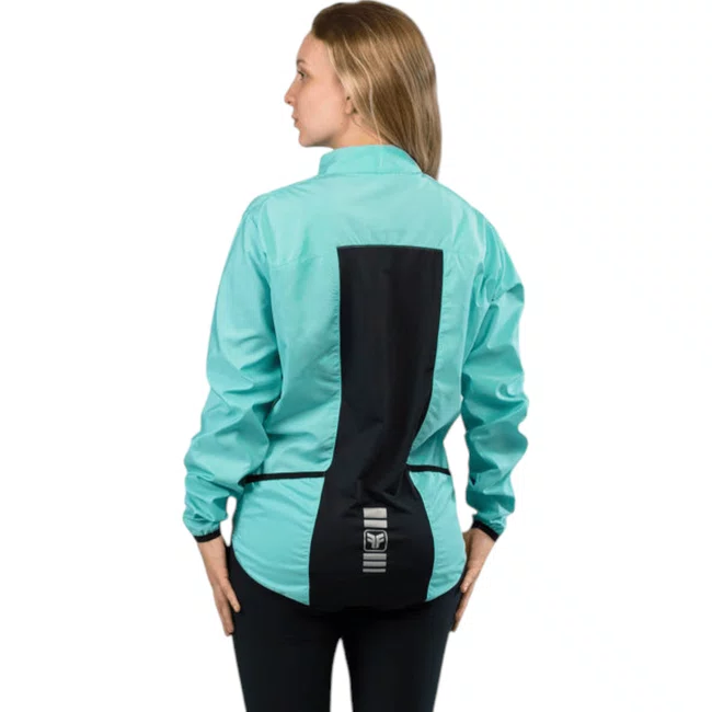 Jaqueta Corta Vento Free Force Feminina Classic Turquesa