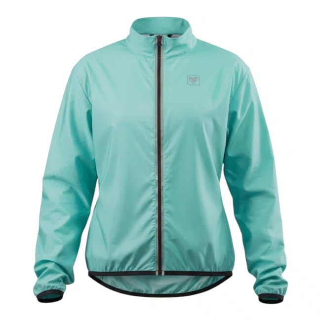Jaqueta Corta Vento Free Force Feminina Classic Turquesa