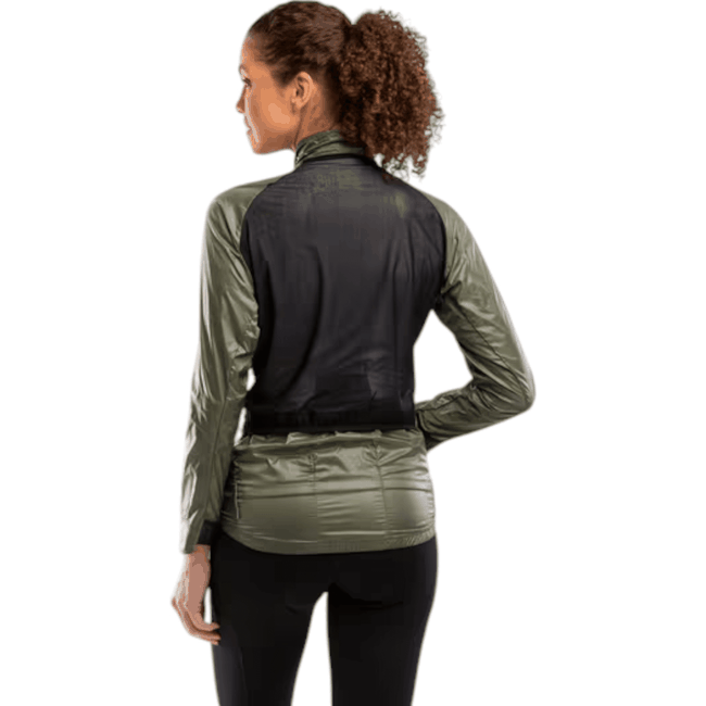 Jaqueta Corta Vento Furbo Feminino Pocket PP Verde Militar