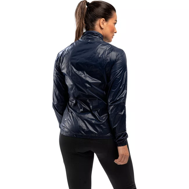 Jaqueta Corta Vento Furbo Feminino Side Bariloche Azul Marinho