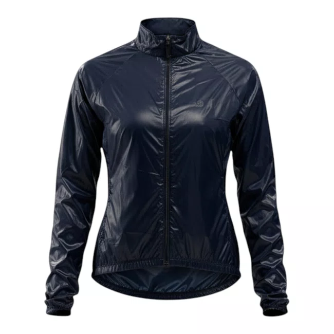 Jaqueta Corta Vento Furbo Feminino Side Bariloche Azul Marinho