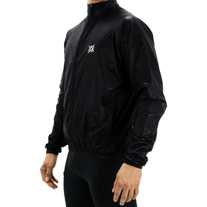Jaqueta Corta Vento Hupi All Black Preto