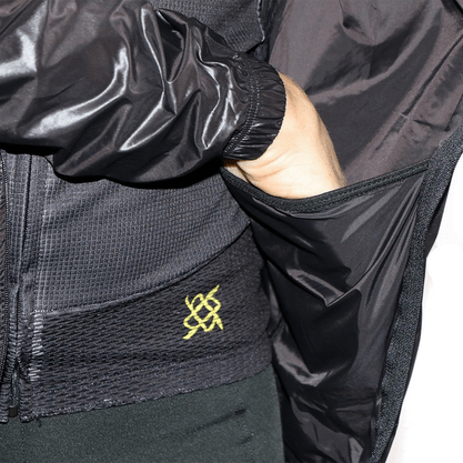 Jaqueta Corta Vento Hupi All Black Preto