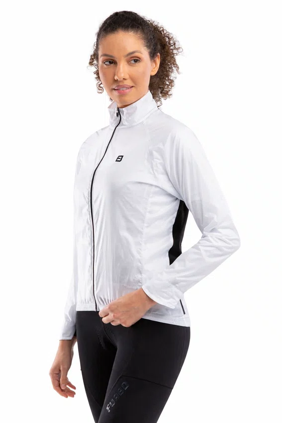 Jaqueta Furbo Feminina Corta Vento Pocket Branca