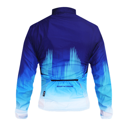 Jaqueta Corta Vento SportXtreme Active Sense Fem Roxo e Azul