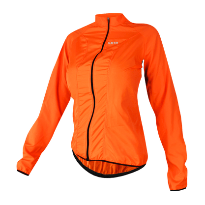Jaqueta Corta Vento SportXtreme Comfort Feminino Laranja Fluorescente
