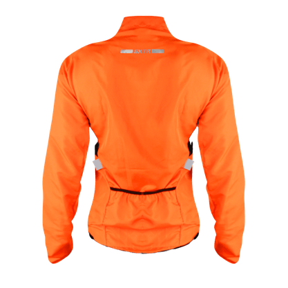 Jaqueta Corta Vento SportXtreme Comfort Feminino Laranja Fluorescente
