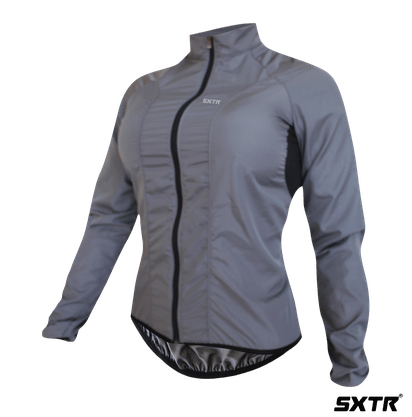 Jaqueta Corta Vento SportXtreme Confort Feminina Cinza