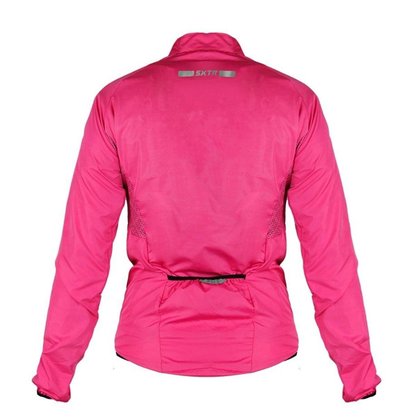 Jaqueta Corta Vento SportXtreme Confort Feminina Rosa/Preto