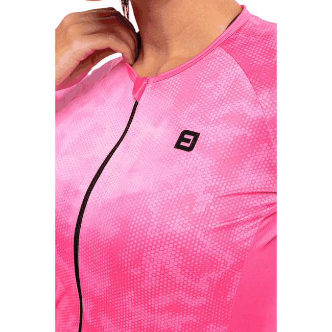 Camisa Feminina Curta Furbo Donna Ragazza Fuse Rosaㅤㅤㅤㅤ