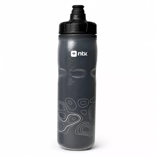 Kit 2 Caramanholas NTK Squeeze 600ml Preta/Branco