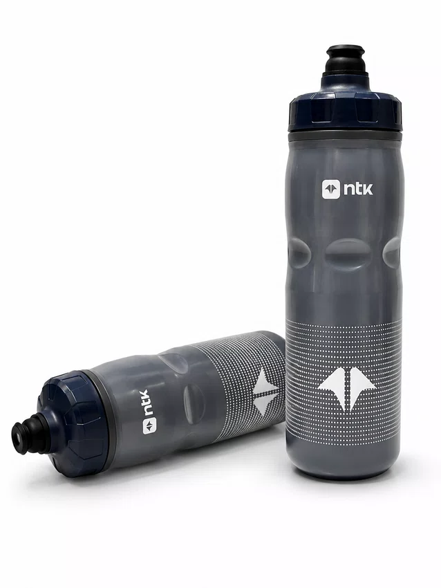 Kit 2 Caramanholas NTK Squeeze 600ml Azul/Azul