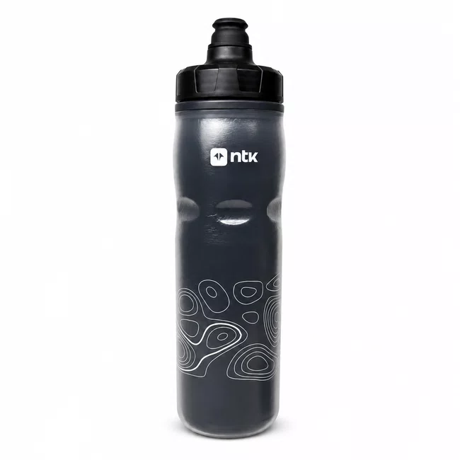 Kit Caramanhola Squeeze NTK Branca 600ml + Suporte WG Sports