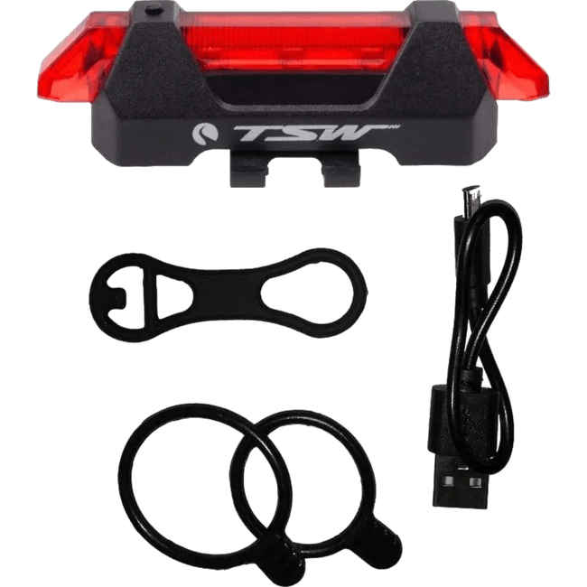 Kit de Sinalização USB Bicycle Light 600 Lumens