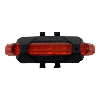 Kit Farol e Sinalizador USB 300 Lumens