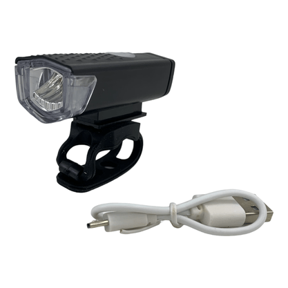Kit Farol e Sinalizador USB 300 Lumens