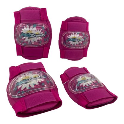 Kit Proteção Kidzamo Infantil Rosa