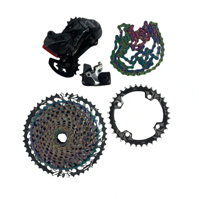 Kit Sram XX1 Axs 12v  ( Cassete,Corrente,Cambio,Passador,Coroa ) - Seminovo