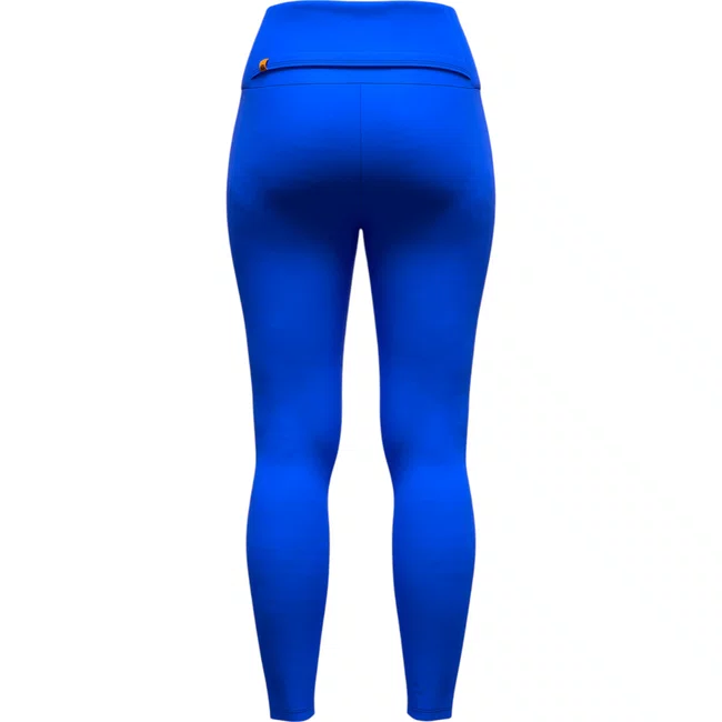 Legging Furbo Fit Poliamida com Bolso Azul Claro