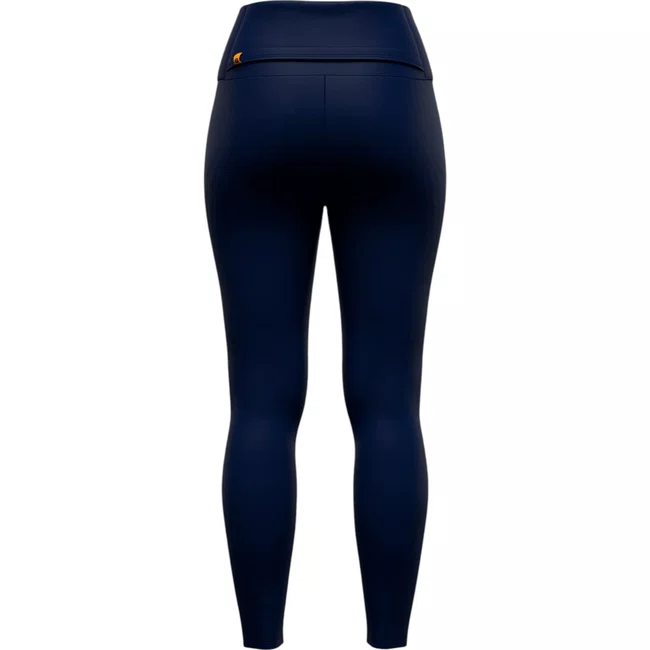 Legging Furbo Fit Poliamida com Bolso Azul Escuro