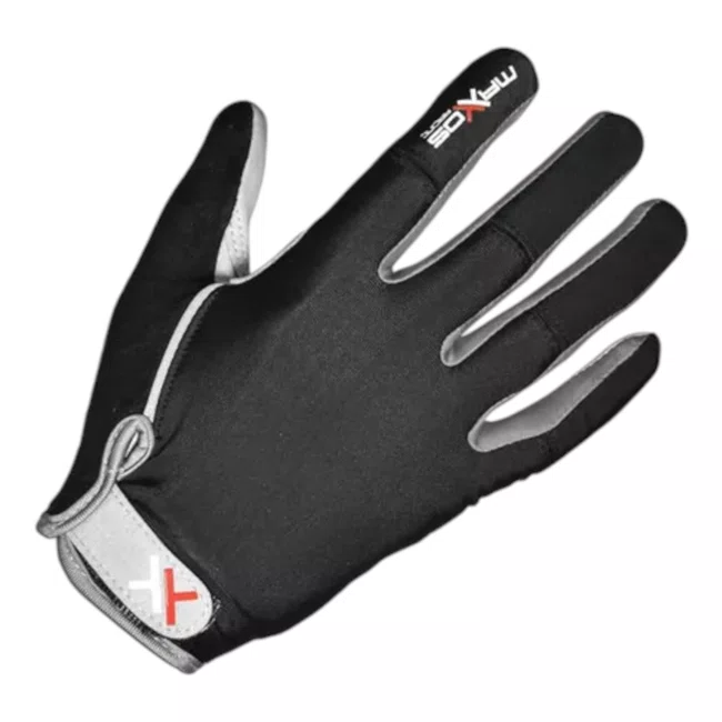 Luva Dedo Longo Mattos Racing Preta e Cinzaㅤㅤㅤㅤㅤㅤㅤㅤㅤㅤㅤㅤ