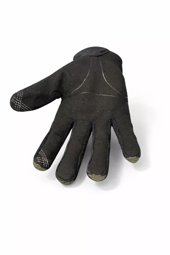 Luva giro trixter dedo longo verde/preto