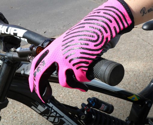 Luva Ciclismo Hupi Bio Full Dedo Longo Rosa