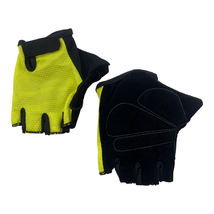Luva MTB Espuma Dedo Curto Verde