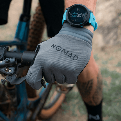 Luva Dedo Longo Nomad MTB Cinza