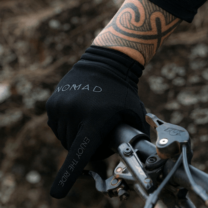 Luva Dedo Longo Nomad MTB Preto