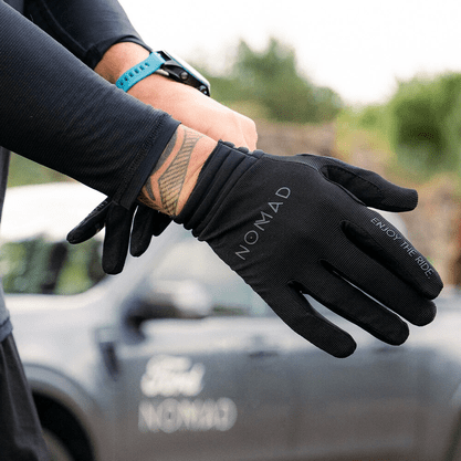 Luva Dedo Longo Nomad MTB Preto