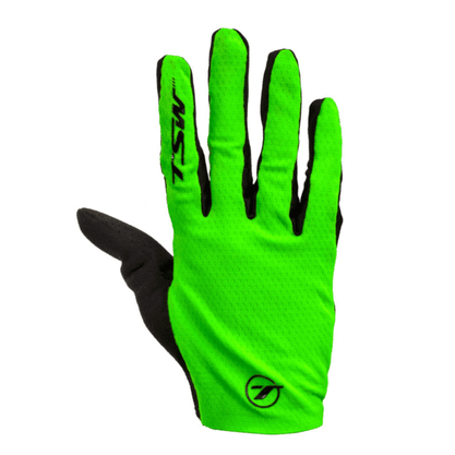 Luva TSW 07 MTB Dedo Longo Verde e Preto