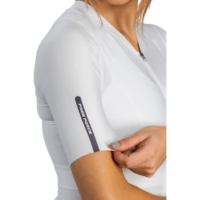 Macaquinho Free Force Feminino Training Navy Azul e Branco