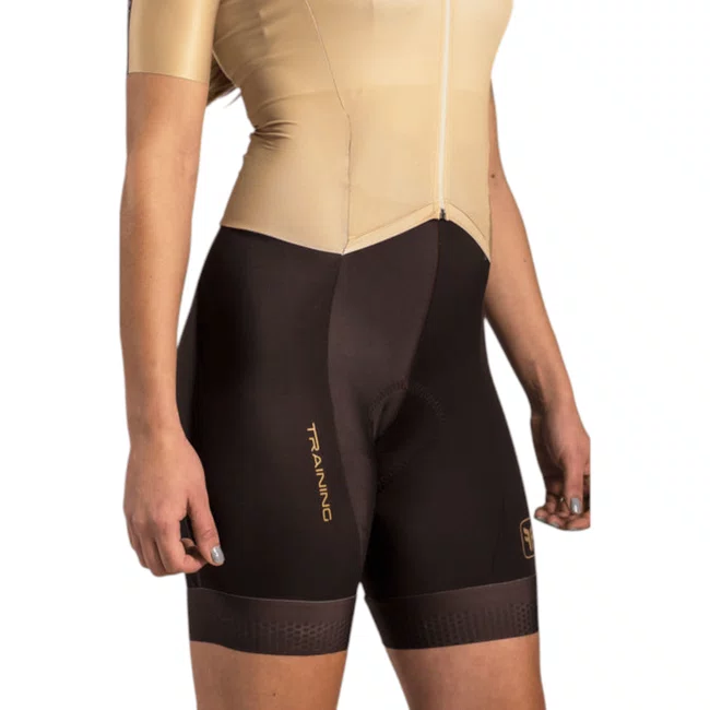 Macaquinho Free Force Training Brownish Marrom Bege