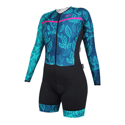 Macaquinho Sport Xtreme Comfort Manga Longa Odessa Verde