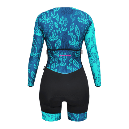 Macaquinho Sport Xtreme Comfort Manga Longa Odessa Verde