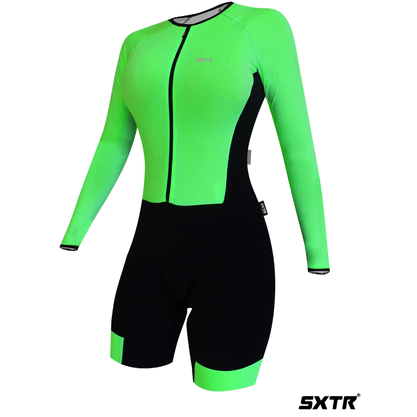 Macaquinho SportXtreme Comfort Manga Longa Solid Kiwi Verde