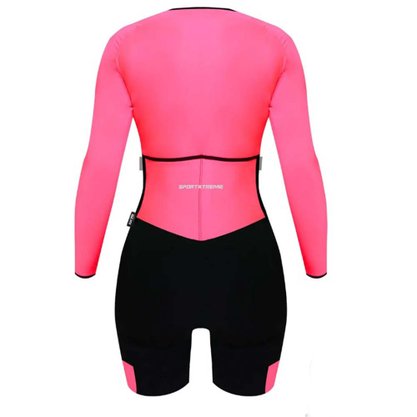 Macaquinho SportXtreme Comfort Manga Longa Solid Pitaya