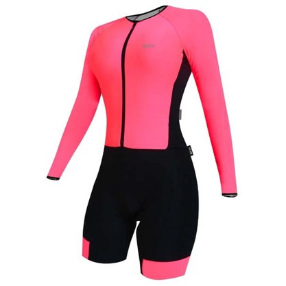 Macaquinho SportXtreme Comfort Manga Longa Solid Pitaya