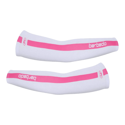 Manguito Barbedo Verão Branco e Rosa