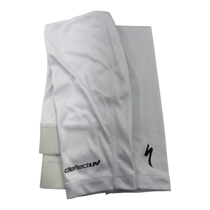 Manguito Specialized Deflect UV sem Forro Branco