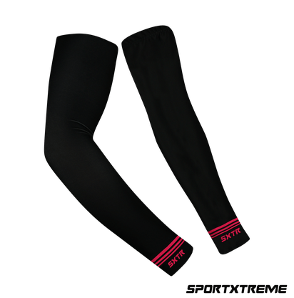 Manguito SportXtreme Lines Preto e Rosa