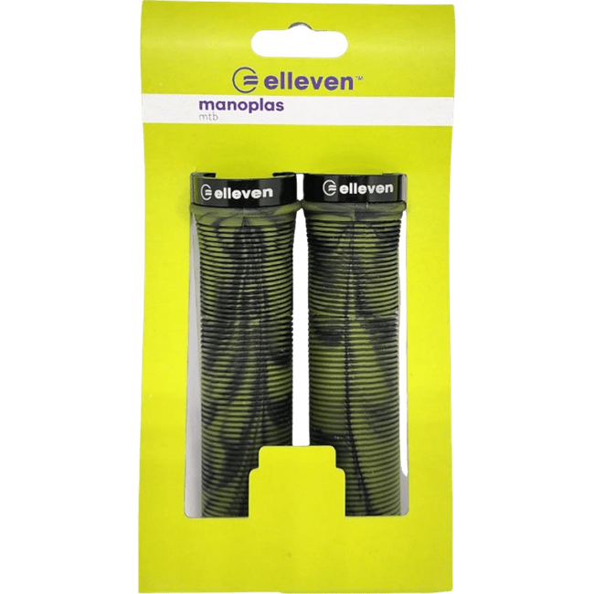 Manopla Borracha Elleven 130mm Preto e Verde